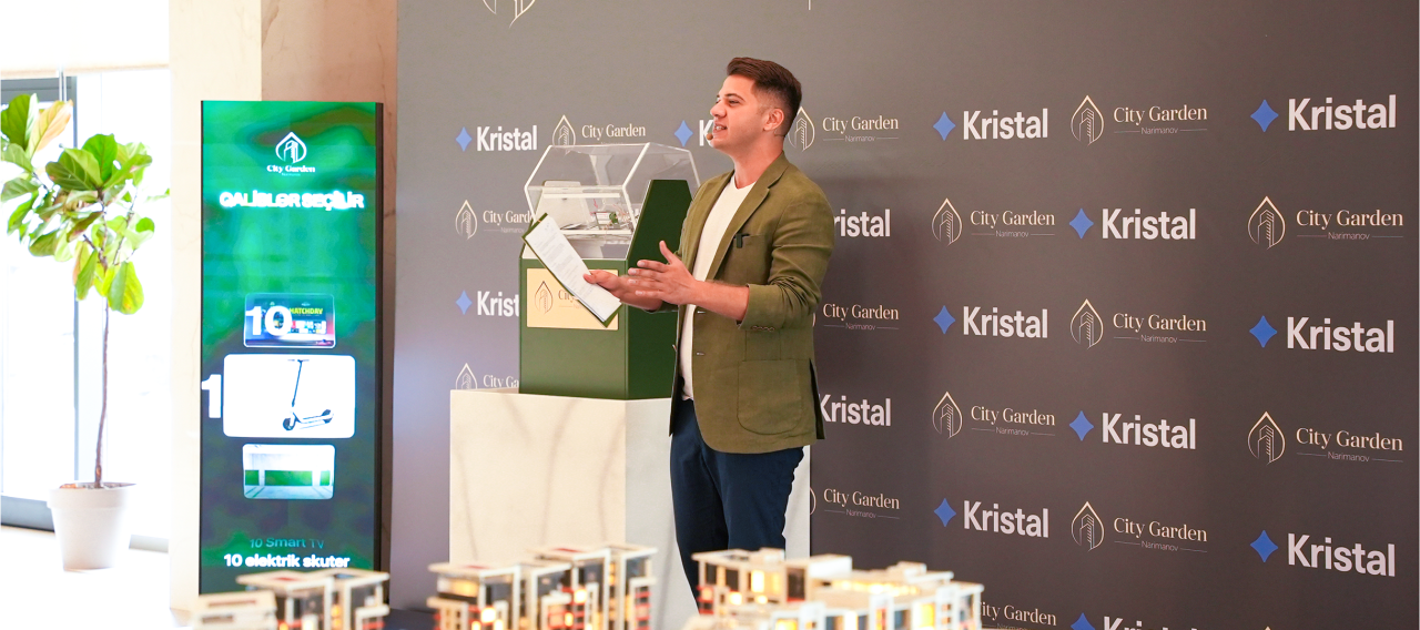 "City Garden Narimanov" layihəsində "Premium" lotereyanın qalibləri seçildi - VİDEO+FOTOLAR